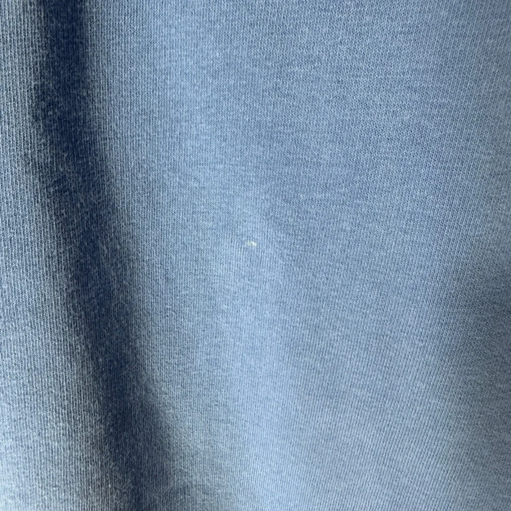 Nike Quarter Zip Sweatshirt Womens‎ Medium Blue Fleece Pullover Vintage Y2K